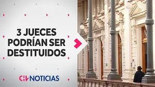 INÉDITO: Tres jueces de la Corte Suprema enfrentarían acusaciones constitucionales - CHV Noticias