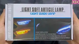Car daylight and signal flexible Led strip light review