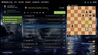 [RU] Monthly Bullet Arena на lichess.org