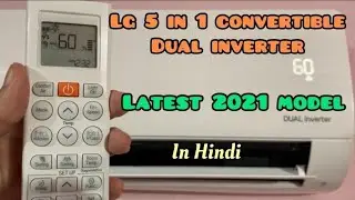 LG 1.5 Ac 2021 Model review | LG Ac MS Q18 PNXA full review | LG 5 in 1 convertible Dual Inverter