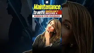 No Maintenance To Wife ??😱