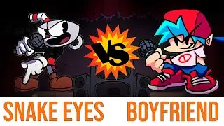 Friday Night Funkin' VS Indie Cross SNAKE EYES (Cuphead, Sans, Bendy) (FNF Mod/Hard)