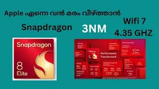 Snapdragon 8 Elite വരുന്നു ഇനി കളികൾ വേറെലെവൽ #Snapdragon8Elit_Review #upcoming_phones_with8elit