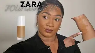 🌅CLEAN GIRL 🌅 MAKEUP USING ZARA FOUNDATION.. I THINK I FOUND MY PERFECT SHADE