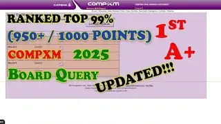 COMPXM ROUND 1 to 4 answers - Ranked Top 99% (947/1000)[2024 ]