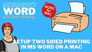 Word For Mac: Double Sided Page Printing Made Easy