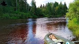 глухая тайга #2 СПЛАВ, РЫБАЛКА / день первый