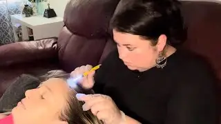 ASMR Real Person Scalp and Hair Inspection | Exam Part one