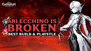 [Hindi] Best DPS Arlecchino Build: Weapons, Artifacts & Teams | Genshin Impact