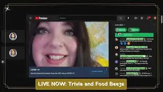 LIVE  NOW! Trivia and Foodbeeze with 