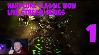 Death = Delete World of Warcraft Classic Hardcore - Ep 1 - Undead Warlock - 1st attempt ever