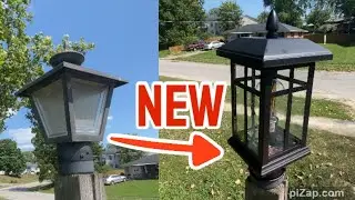 Mei-inn Thleng Daan (How To Install Dust To Dawn Post Light)