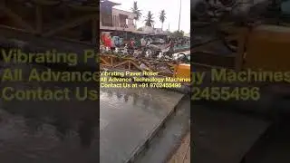 Vibrating Paver Roller