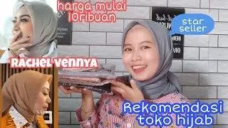 SHOPEE HAUL - REVIEW TOKO HIJAB LANGGANAN RACHEL VENNYA