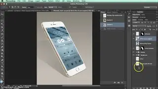 How to mock screen designs on a phone the SMART way in Photoshop!