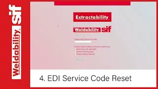EDI Video Tutorial #4   Service Code Reset