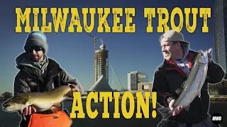 How to catch MONSTER Trout in the Milwaukee Harbor