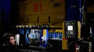 275 Ton Komatsu Press Video (M