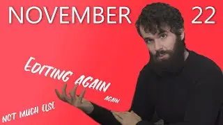 Continuing to Edit - November Update [authortube]