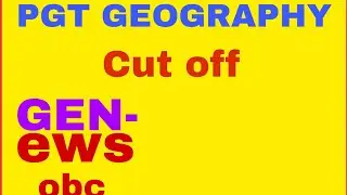 PGT-Geography ct off 2021
