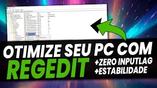 COMO VOCÊ PODE FAZER PRA OTIMIZAR O PC COM O REGEDIT