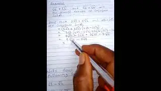 Conjugate Surd || Lesson 6