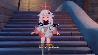 Genshin Impact -finding prince the cat (Jean character quest)