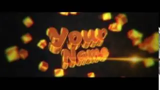 FREE Gold Sync INTRO TEMPLATE #12 Готовое 3D интро,скачать интро без текста