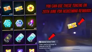 Infinite Solara Token | How To Use? | Free Fire Max  8th Anniversary Ticket Location in Solara Map
