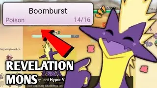 BOOMBURST BECOMES A POISON TYPE MOVE IN REVELATIONMONS