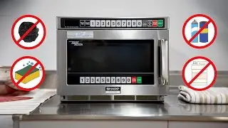 How to Clean & Maintain Sharp Commercial Microwave Oven In Just a Few Simple Steps