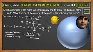 Q4 Ex 11.4, class 9 Math, Surface Areas And Volumes.