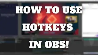 Retro Phonic Media - How To Hotkeys In OBS!