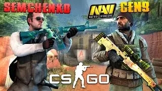 SEMCHENKO vs Na`Vi CEH9 (Арсений Триноженко)  - ДУЭЛЬ НА AWP !