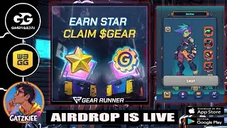 GearRunner - Move to Eearn Airdrop is Live $Gear
