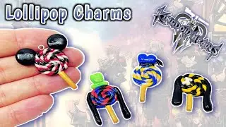 LOLLIPOP CHARMS KINGDOM HEARTS | Polymer Clay Tutorial