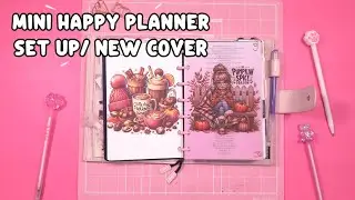 Mini Happy Planner w/ Medium Disks| New Setup| October Dashboards
