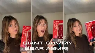 ASMR giant gummy bear?!?!