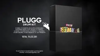 (KIT PREVIEW) 13THALL - PLUGG KIT VOL. 2 (DRUM KIT + 5 FLPS)