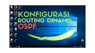 KONFIGURASI ROUTING DINAMIS OSPF DI MIKROTIK