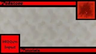 Hidden Input Tutorial (Minecraft 1.13)