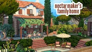 nectar maker's house \\ The Sims 4 CC speed build
