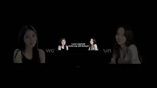 월드컵 두번이나 같이 봤음ㅋㅋ #kimsohyun #leechaeyeon #김소현 #이채연