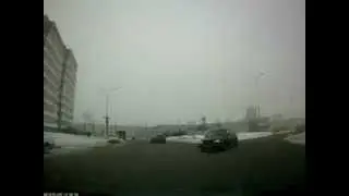 ДТП на видео регистратор 29.01.2013
