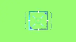 Head-Up Display Target | HUD Target 10 | FREE | NO COPYRIGHT | GREEN SCREEN