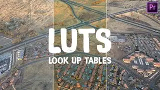 How to get CINEMATIC COLORS using LUTS in Premiere Pro!
