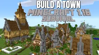 Minecraft 1.16 Survival World: Treasure Hunting & How to Build a Church in Minecraft (Avomancia)