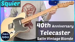 Squier 40th Anniversary Telecaster Vintage Edition 2022