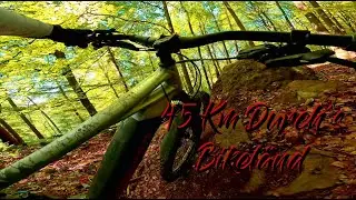 Bikeländ Eberbach 45Km tour mit 3 roten trails / MTN Maik