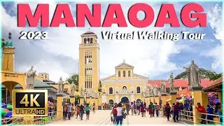OUR LADY OF MANAOAG CHURCH PANGASINAN: Car Blessing & Walking Tour - Real Life in the Philippines 4K